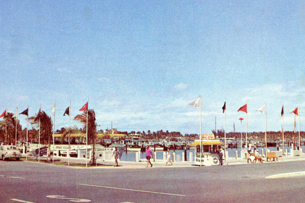 Historic photo of Bahia Mar Marina andJungle Queen Box Office
